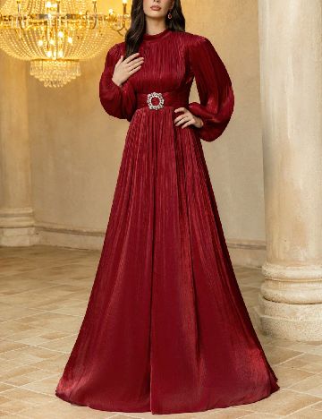 Rochie lunga SHEIN, rosu