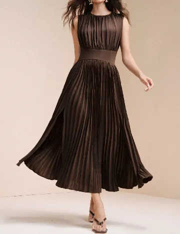 Rochie lunga SHEIN, maro