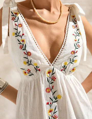 Rochie scurta SHEIN, alb
