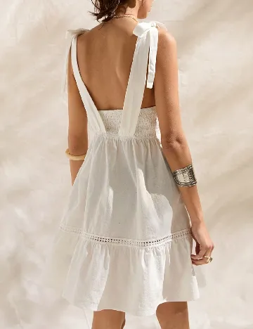 Rochie scurta SHEIN, alb