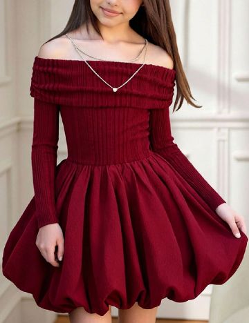 Rochie Shein Kids, rosu