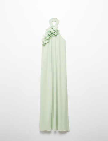 Rochie lunga Mango, verde