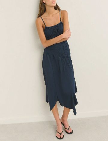 Rochie medie SHEIN, bleumarin