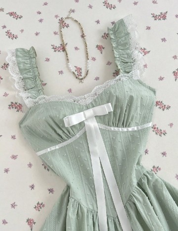 Rochie scurta SHEIN, verde
