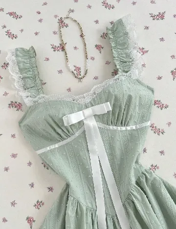 Rochie scurta SHEIN, verde