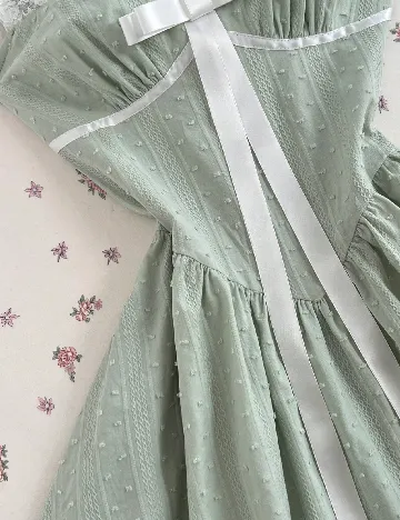 Rochie scurta SHEIN, verde