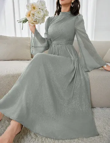 Rochie lunga SHEIN, gri