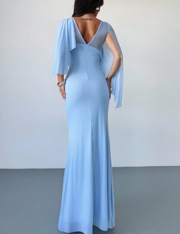 Rochie lunga SHEIN, albastru