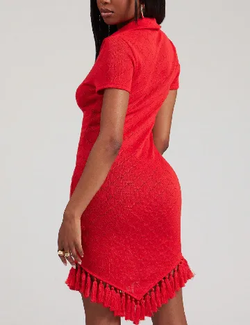Rochie scurta SHEIN, rosu