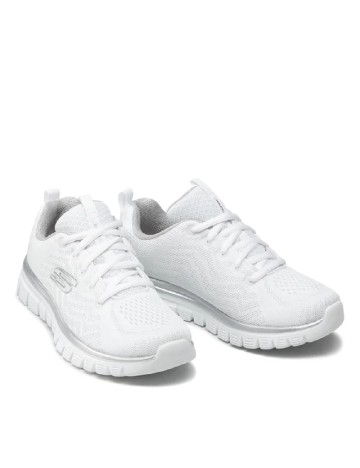 Adidasi SKECHERS, alb