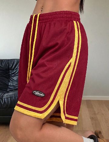 Pantaloni scurti SHEIN, rosu