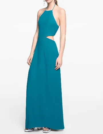 Rochie lunga Mango, albastru