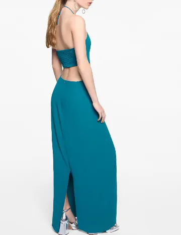 Rochie lunga Mango, albastru