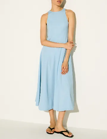Rochie lunga SHEIN, albastru