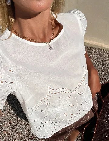 Bluza Dazy, alb
