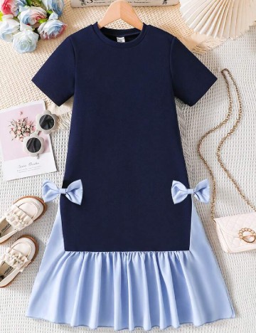 Rochie Shein Kids, albastru