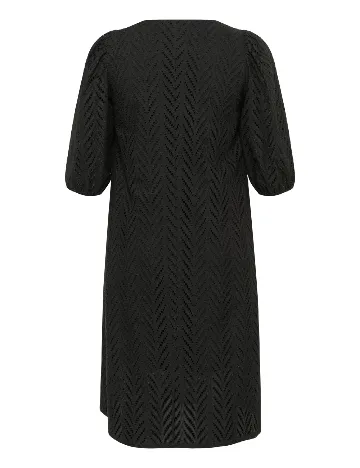 Rochie medie Kaffe Curve, negru