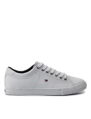 Adidasi Tommy Hilfiger, alb