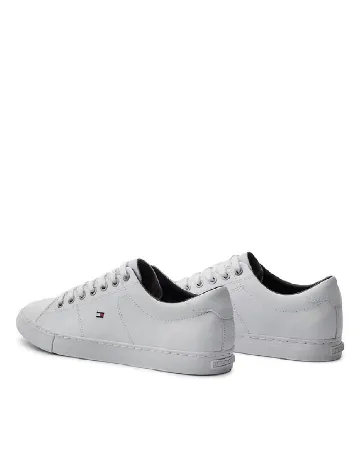 Adidasi Tommy Hilfiger, alb