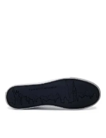 Adidasi Tommy Hilfiger, alb