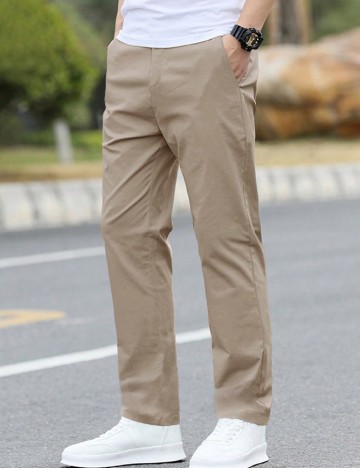 Pantaloni SHEIN, maro
