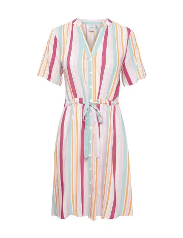 Rochie scurta Ichi, mix culori