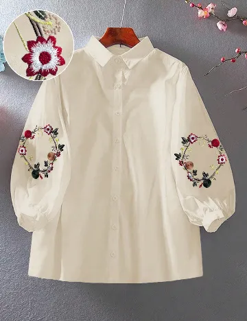 Bluza SHEIN CURVE, crem
