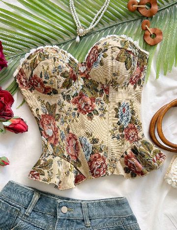 Corset SHEIN, mix culori
