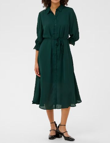 Rochie medie Kaffe, verde