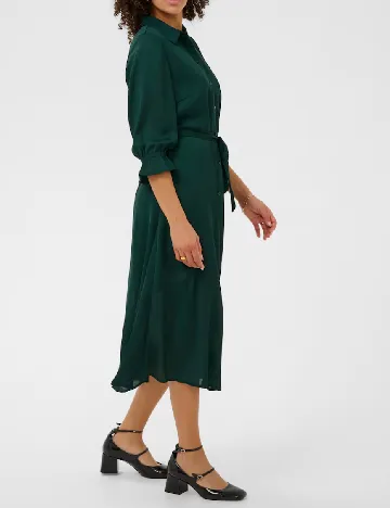 Rochie medie Kaffe, verde