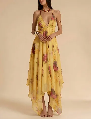 Rochie lunga SHEIN, galben
