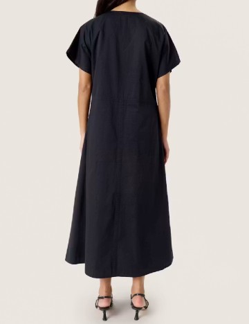 Rochie lunga Soaked In Luxury, negru