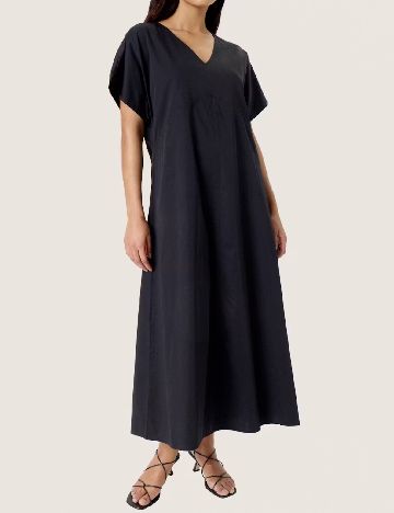 Rochie lunga Soaked In Luxury, negru