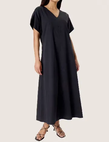 Rochie lunga Soaked In Luxury, negru
