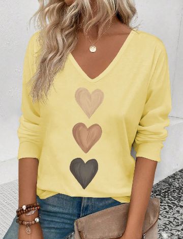 Bluza SHEIN, galben