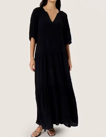 Rochie lunga Soaked In Luxury, negru