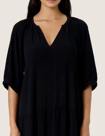 Rochie lunga Soaked In Luxury, negru