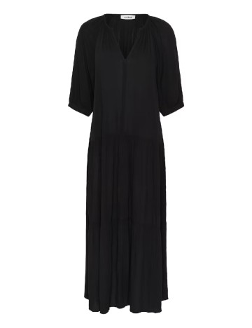Rochie lunga Soaked In Luxury, negru