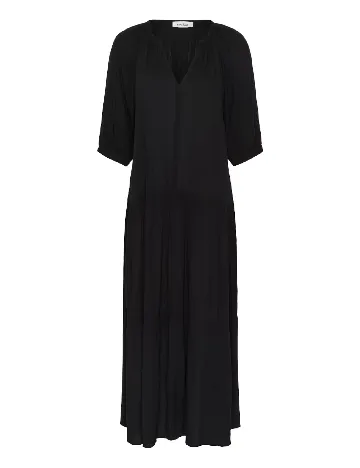 Rochie lunga Soaked In Luxury, negru