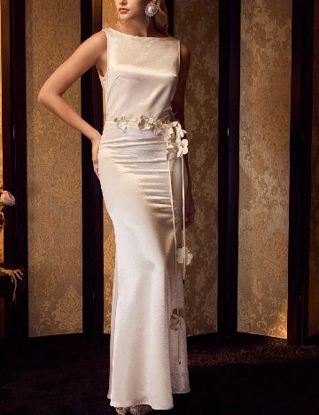 Rochie lunga SHEIN, bej