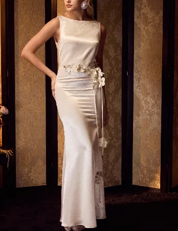 Rochie lunga SHEIN, bej