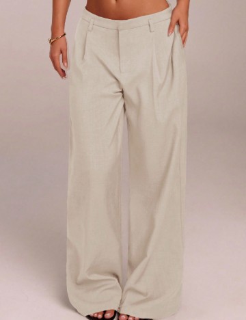 Pantaloni Forever 21, crem