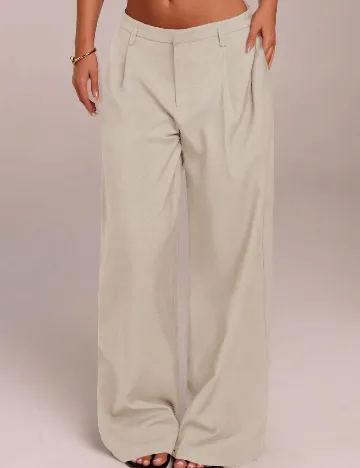 Pantaloni Forever 21, crem