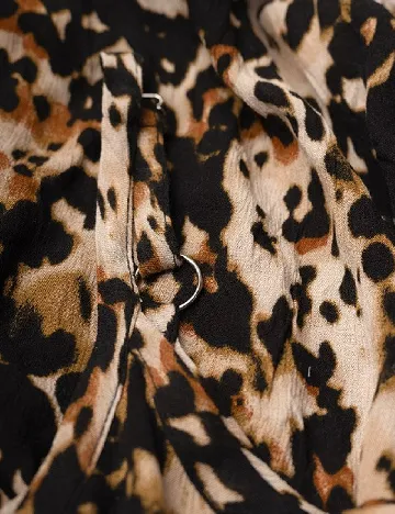 Rochie lunga Kaffe Curve, animal print