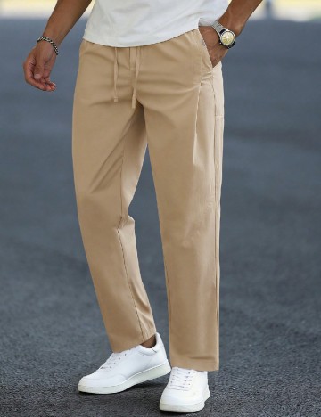 Pantaloni SHEIN, maro deschis