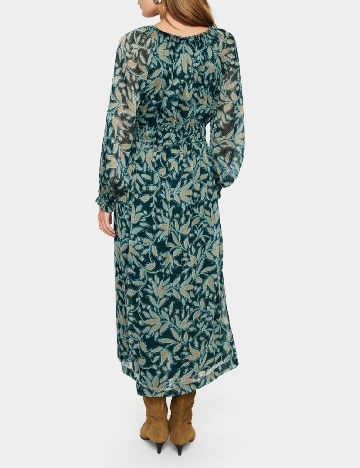 Rochie lunga Saint Tropez, verde