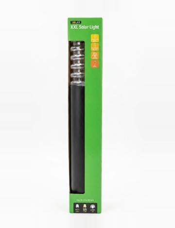 Lampă solară de exterior XXL SOLAR, negru