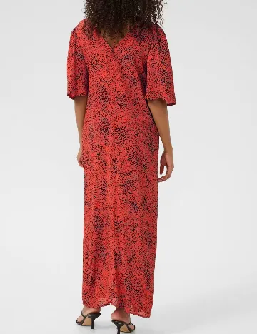 Rochie lunga Kaffe, portocaliu
