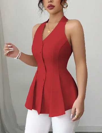 Top SHEIN, rosu
