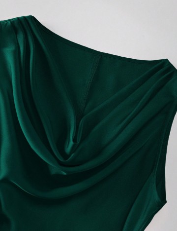 Rochie medie SHEIN CURVE, verde